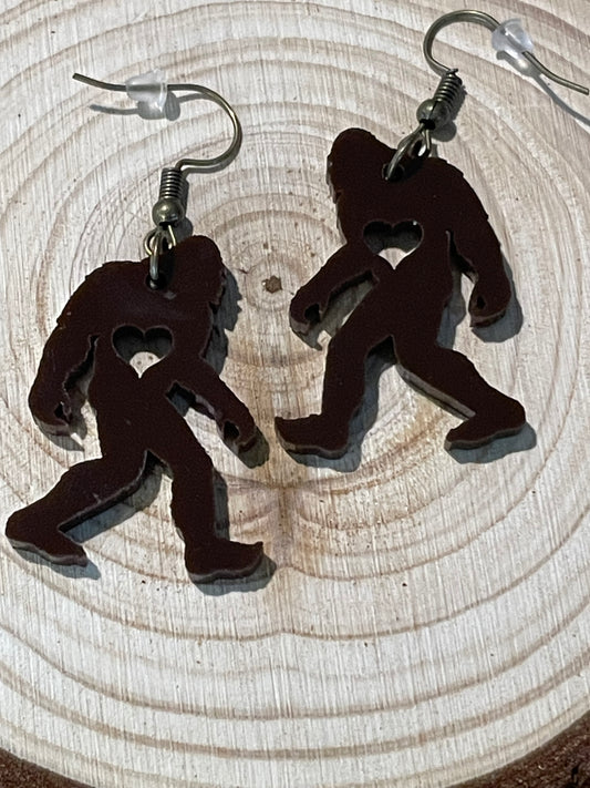 Bigfoot Earrings